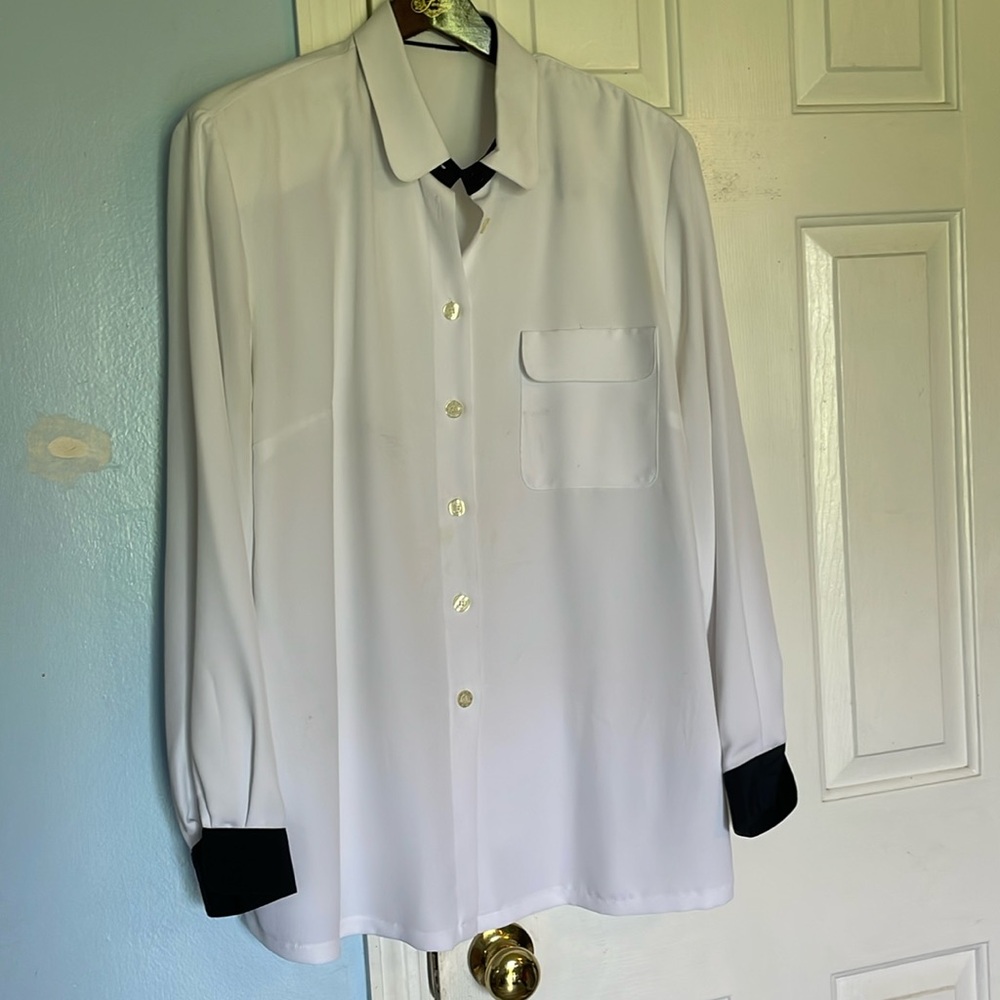 Givenchy white blouse  16W